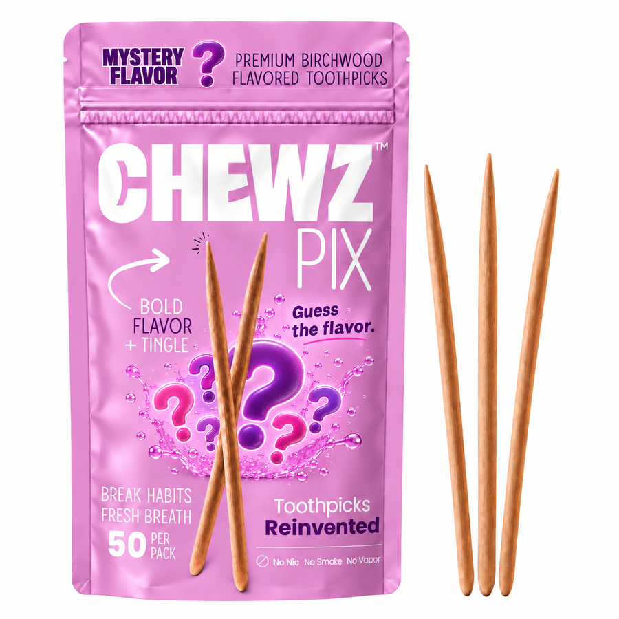 MYSTERY FLAVOR toothpicks