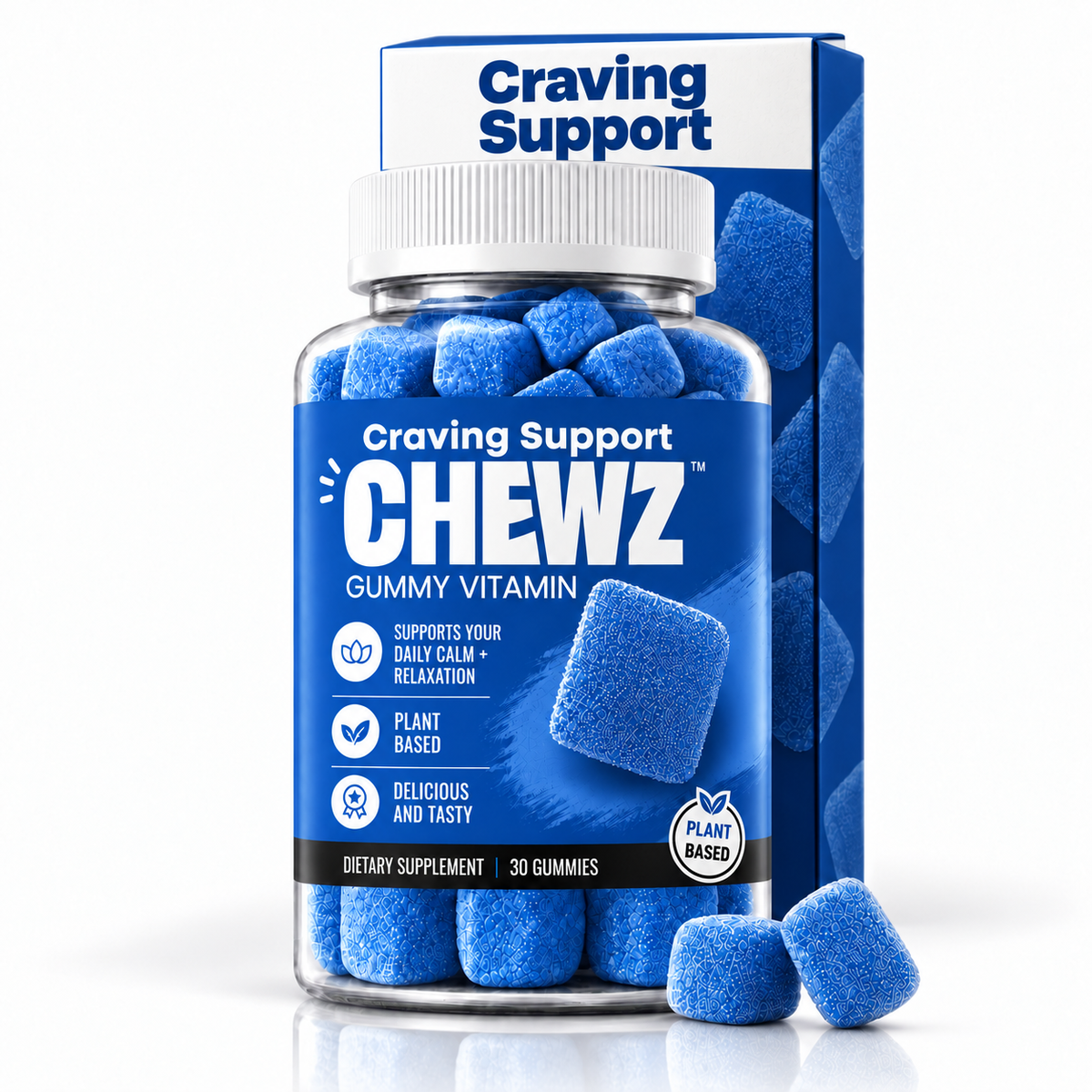 CHEWZ Craving Support Gummies, 30 gummies