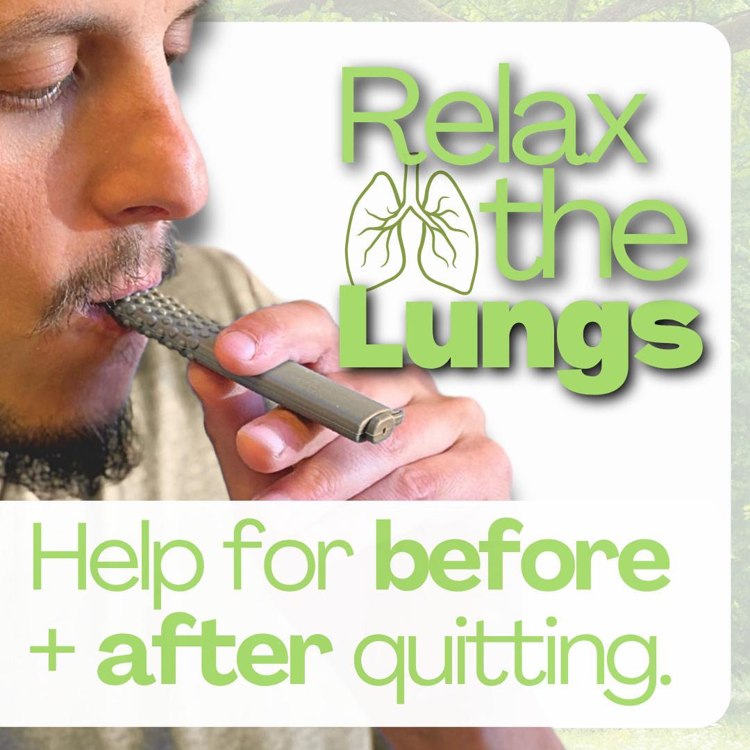 NEW Mullein PuffBar Lung Detox Chewer – Quit Smoking Aid with Essential Oils | Natural Craving Relief & Breath Freshener