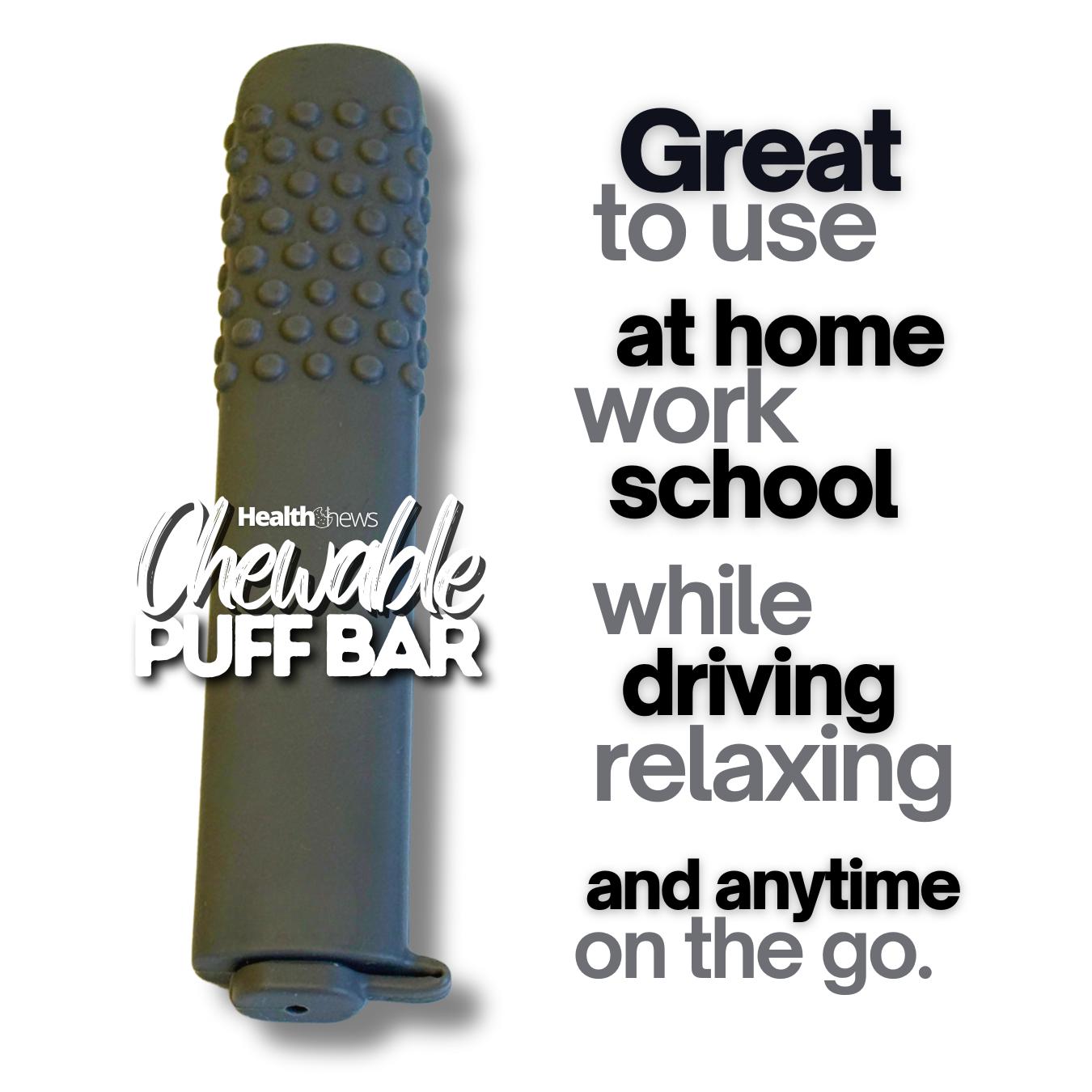 Limited Edition Minty Cane Aroma PuffBar Hand Fidget Relief to Help Quit Vaping and Quit Smoking Naturally with Essential Oil