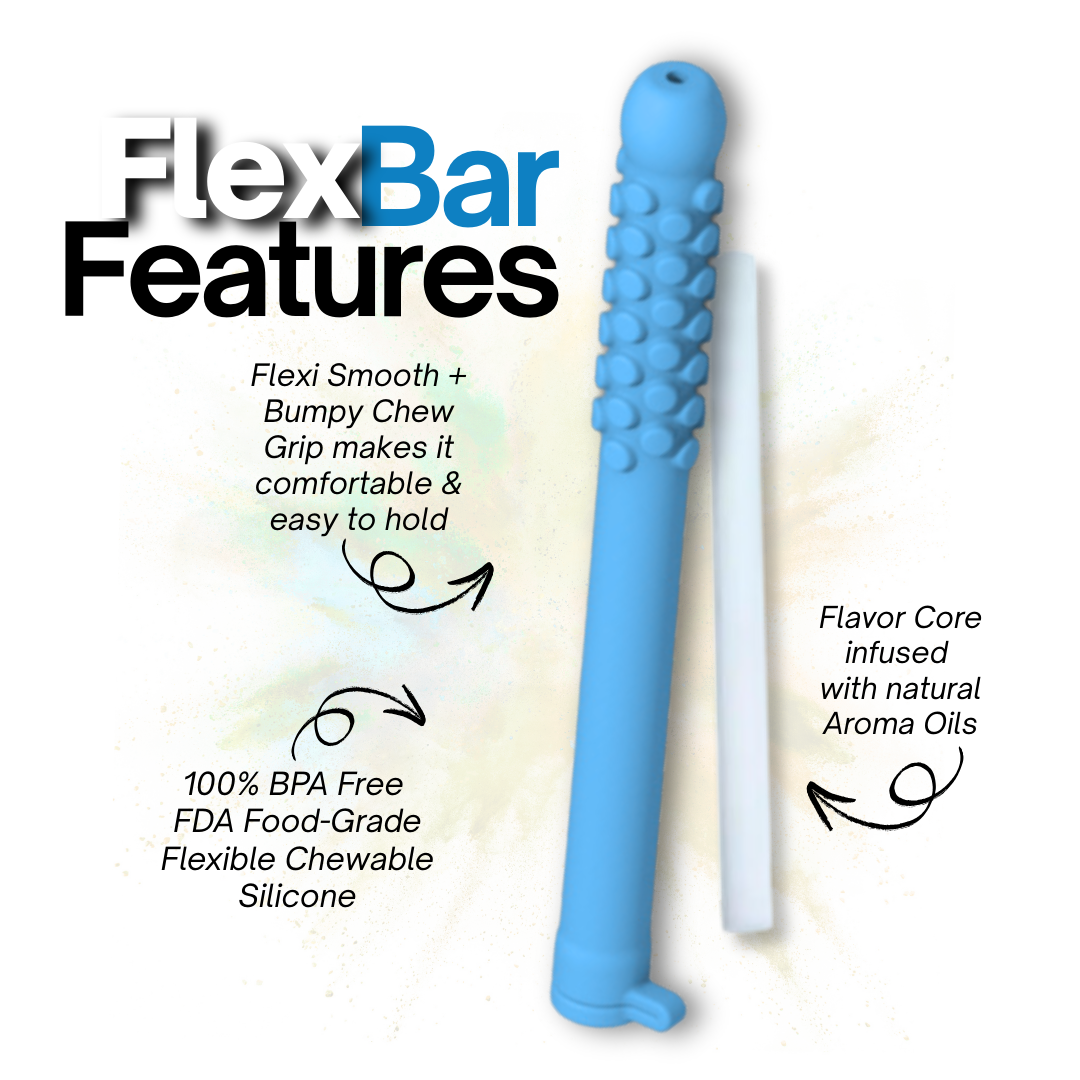 Health Chews Aroma Flex Relief Breathers with Reusable Flavor Cores to Help Quit Smoking, Vaping, Alcohol and Bad Habits