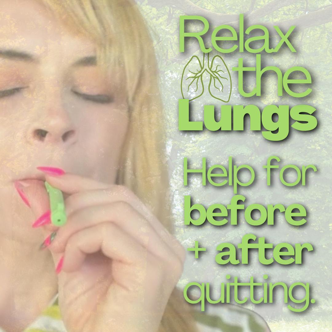 NEW Mullein Lung Detox Chewer with Essential Oils for After Quitting Help to Detox and Reduce Cravings Naturally Oil Breath Stick for Smoking