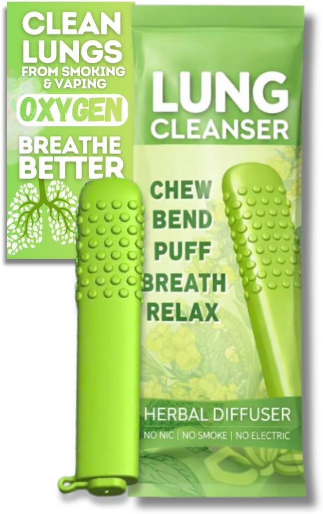 Sensory Fidget Stick Wellness Oral Fixation Tool, Stress Relief Silicone Chewer Accessory