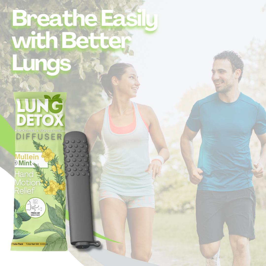 NEW Mullein PuffBar Lung Detox Chewer – Quit Smoking Aid with Essential Oils | Natural Craving Relief & Breath Freshener