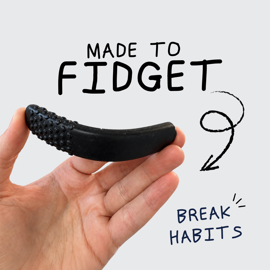 Sensory Fidget Stick Silicone Chewer, Portable Fresh for Habit Replacement, Oral Fixation Wellness Tool, Travel Friendly – Cool Mint
