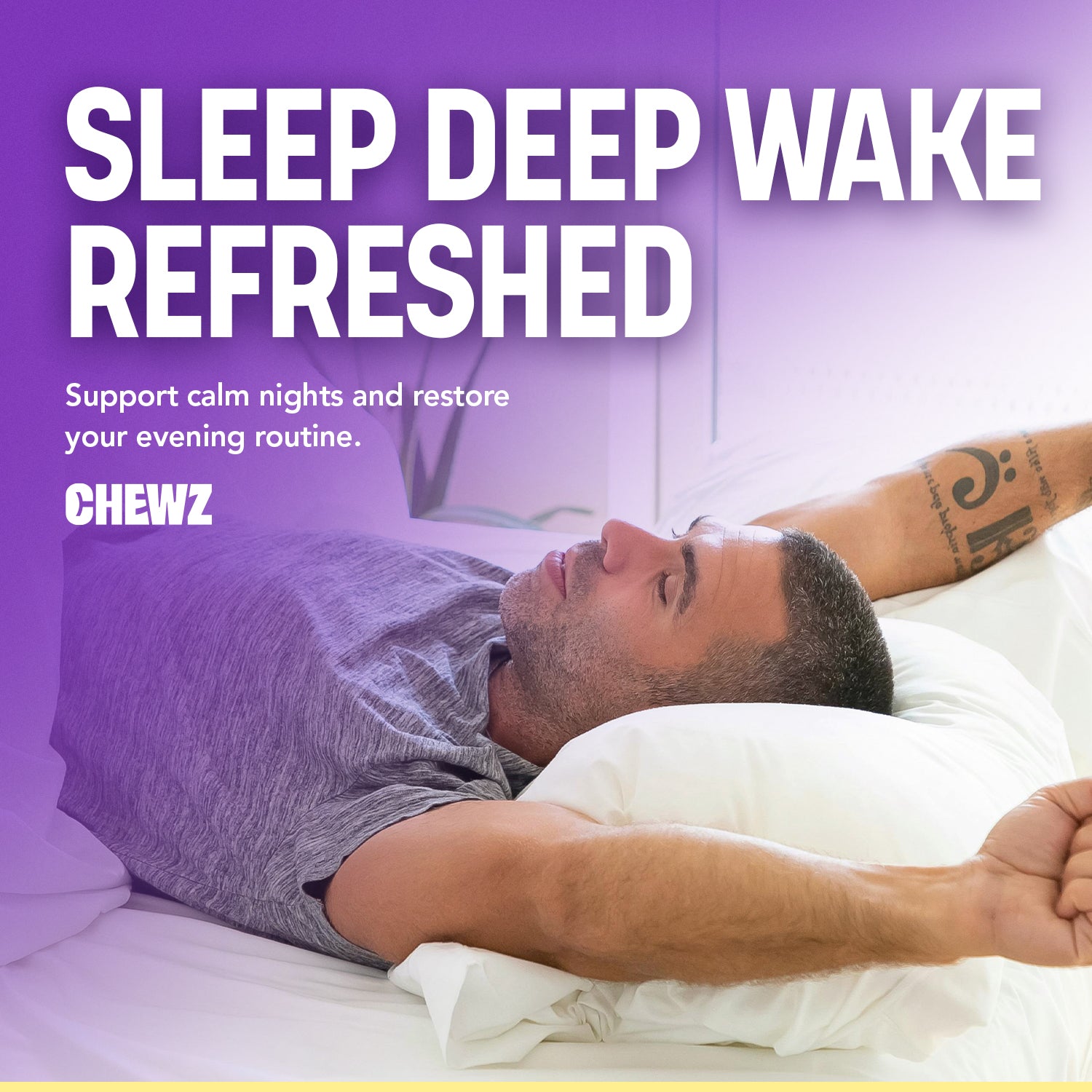 Sleep Support Gummies — Melatonin, L-Theanine | CHEWZ