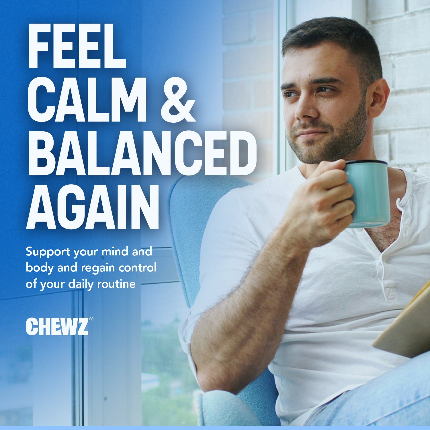 Calm & Stress Support Gummies — Ashwagandha, Magnesium | CHEWZ