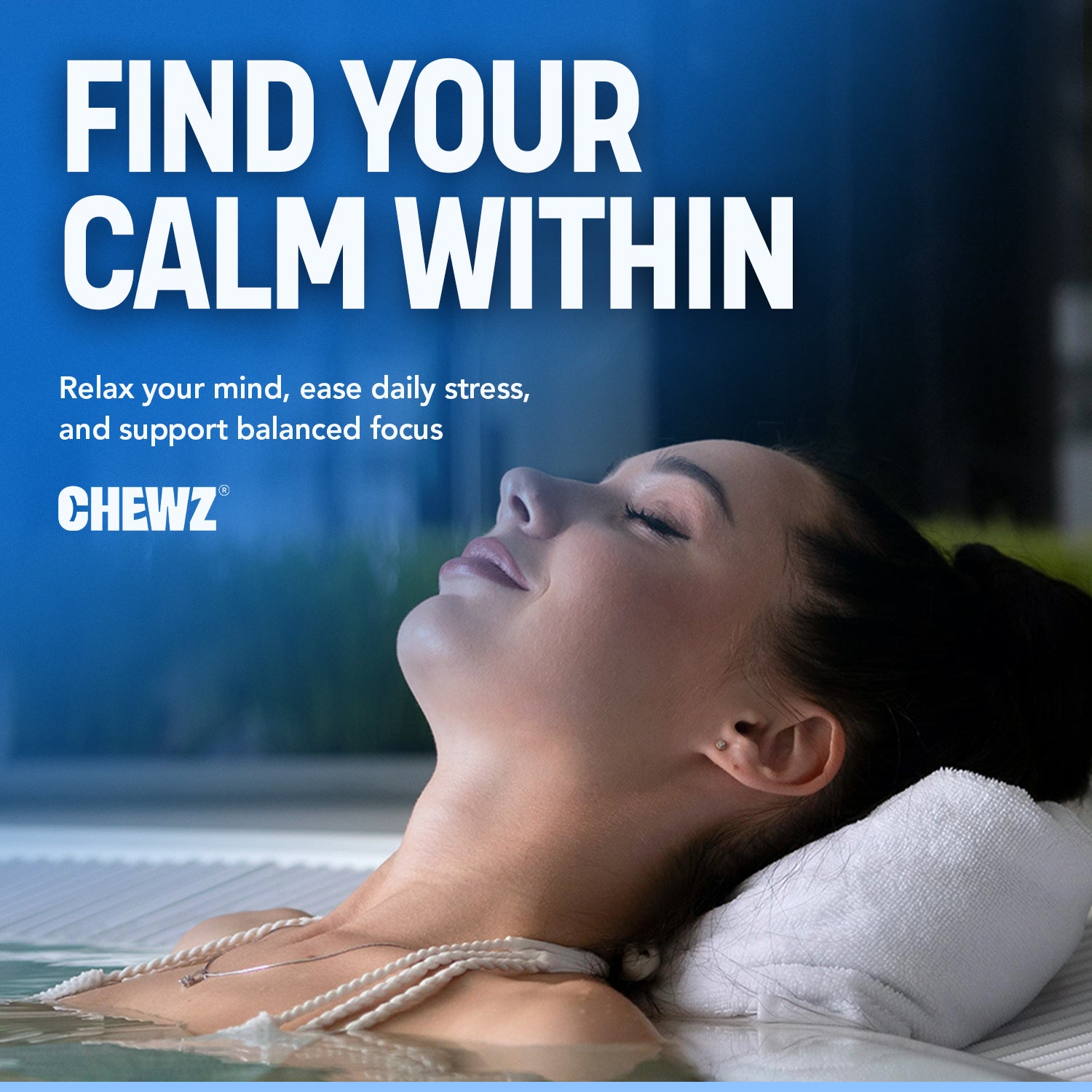 Calm & Stress Support Gummies — Ashwagandha, Magnesium | CHEWZ
