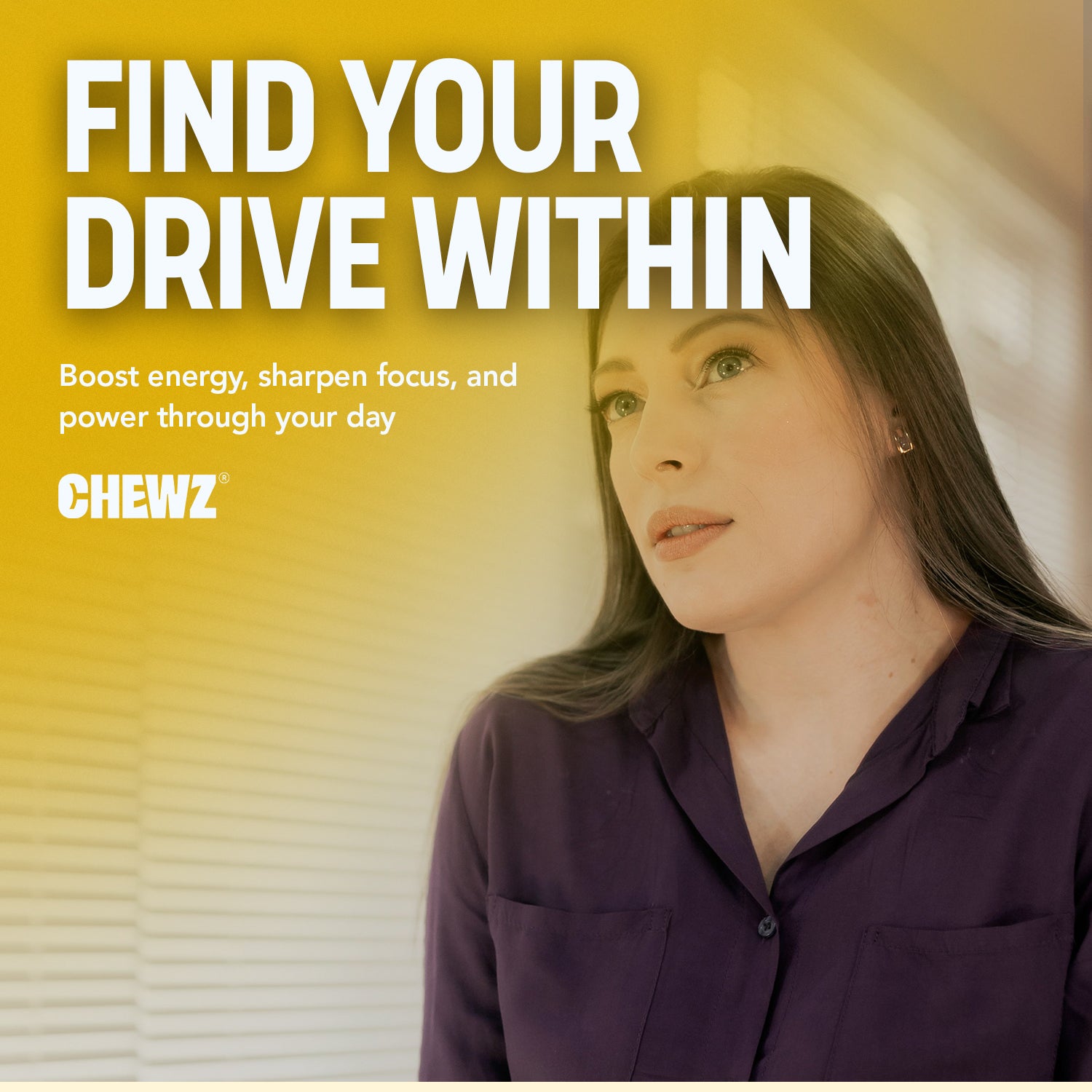 Daily Focus & Energy Gummies — American Ginseng, Vitamin B12 | CHEWZ