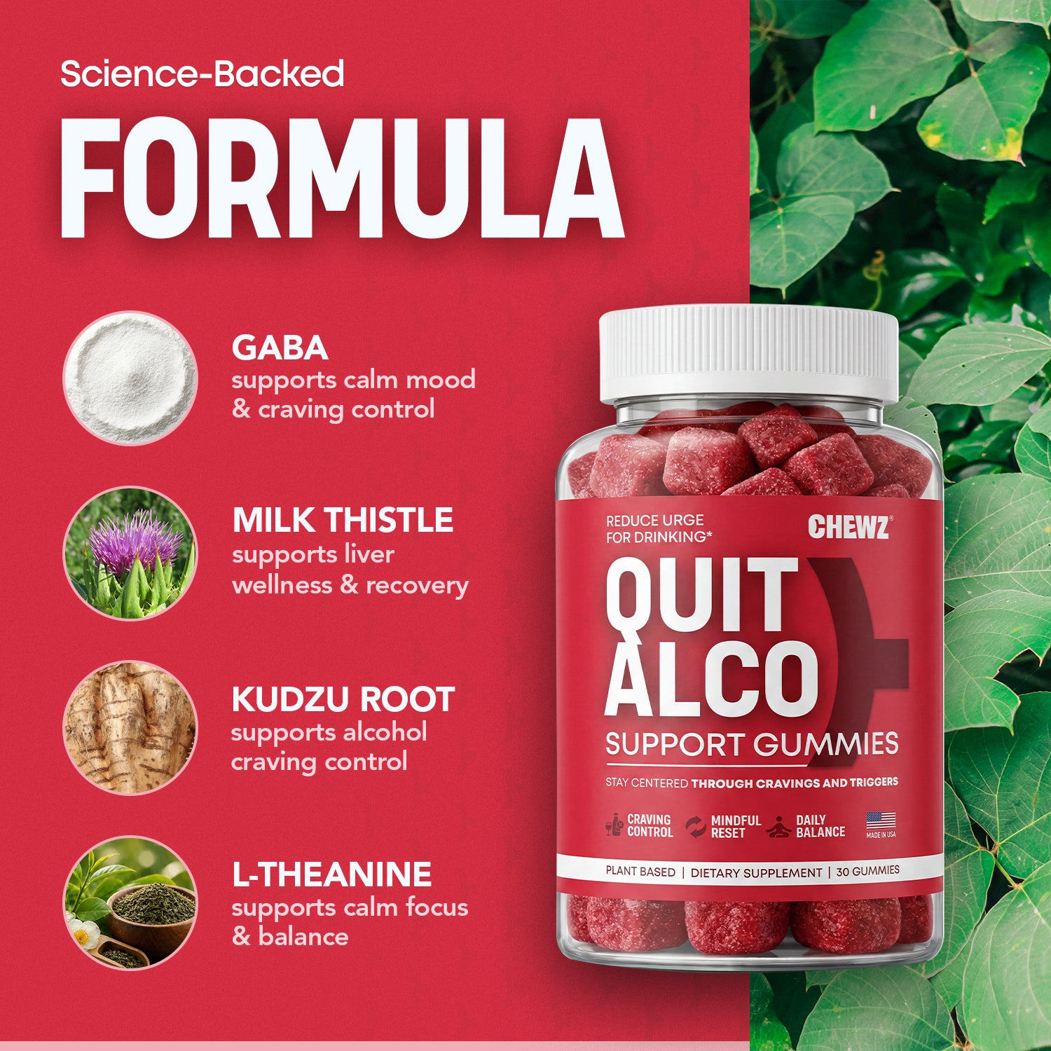 Mood & Liver Balance Gummies — B Vitamins and Herbal Blend | CHEWZ