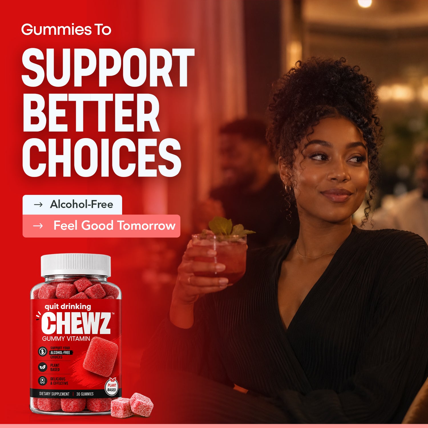 Mood & Liver Balance Gummies — B Vitamins and Herbal Blend | CHEWZ