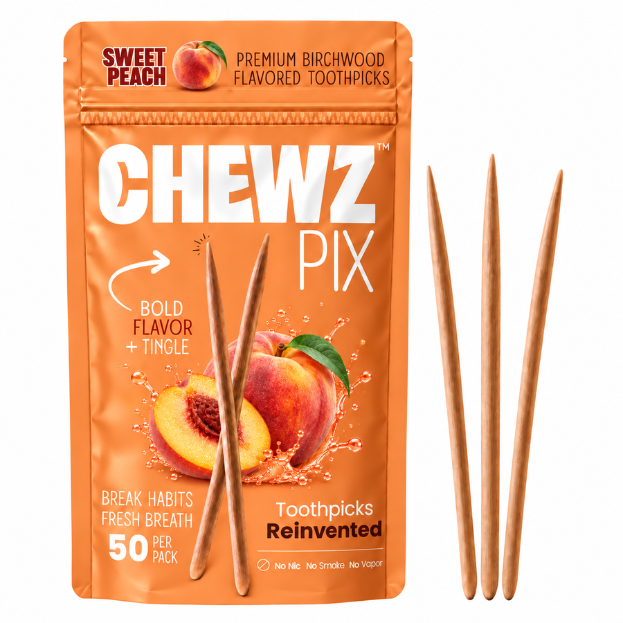 Sweet PEACH toothpicks