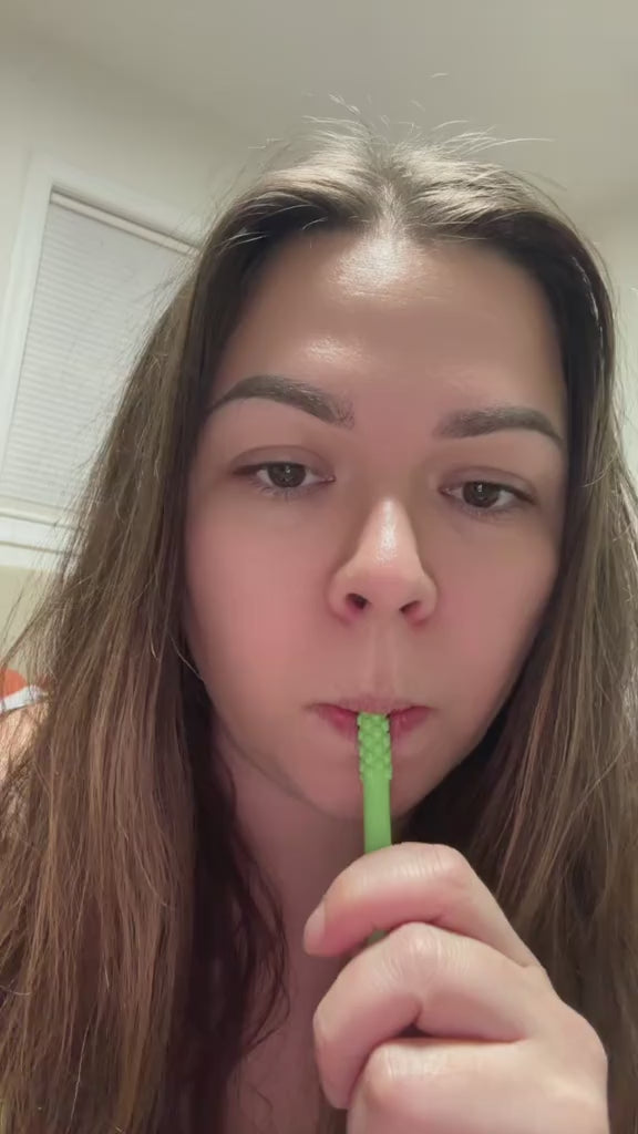 NEW Mullein Lung Detox Chewer with Essential Oils for After Quitting Help to Detox and Reduce Cravings Naturally Oil Breath Stick for Smoking